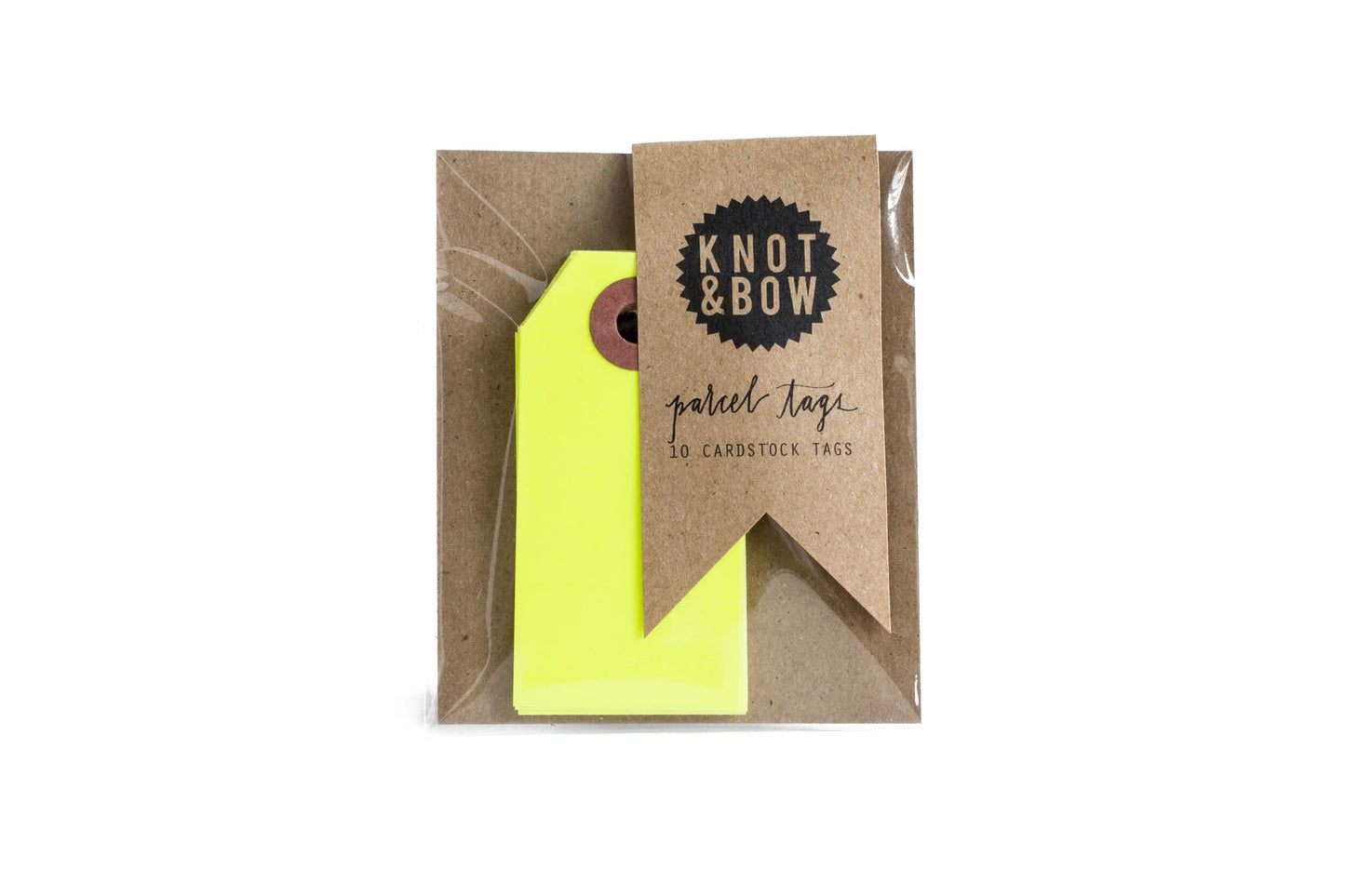 Neon Parcel Tags