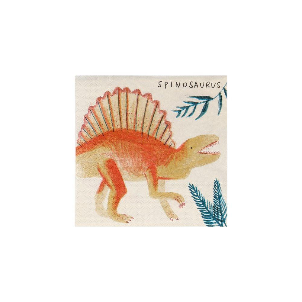 Dinosaur Kingdom Small Napkins (Set of 16)