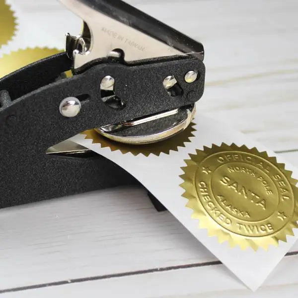 Santa Seals Holiday Stickers