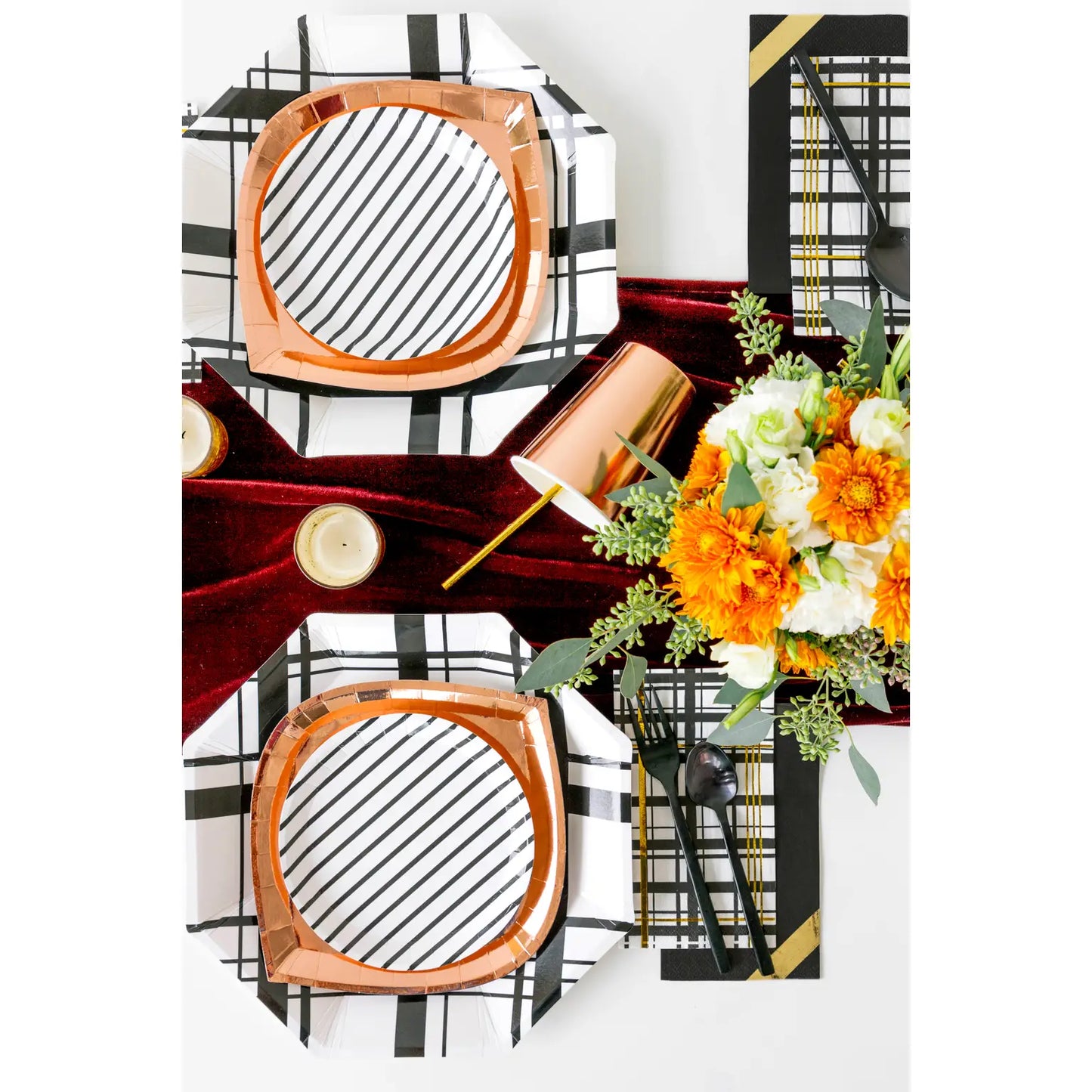 Posh CU Later Plates - 3 Size Options - 8 Pk.