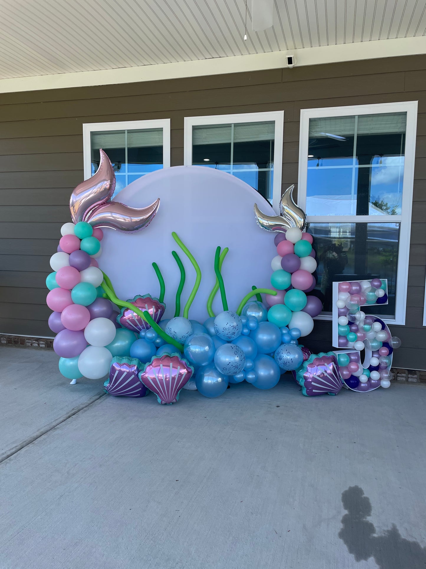 Custom Balloon Mosaic