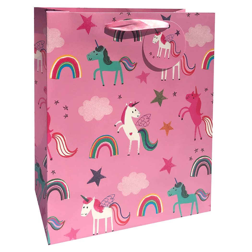 BAG LGE UNICORNS PINK