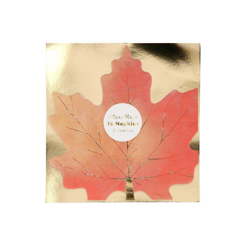 Maple Leaf Napkins