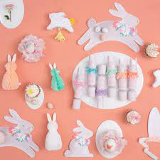 Honeycomb Spring Bunnies (set of 8)