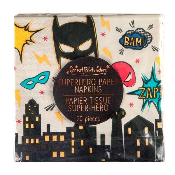 Super Hero Napkins