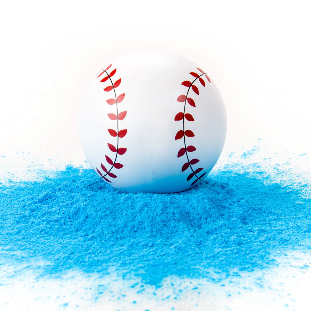 Blue Gender Reveal Baseball
