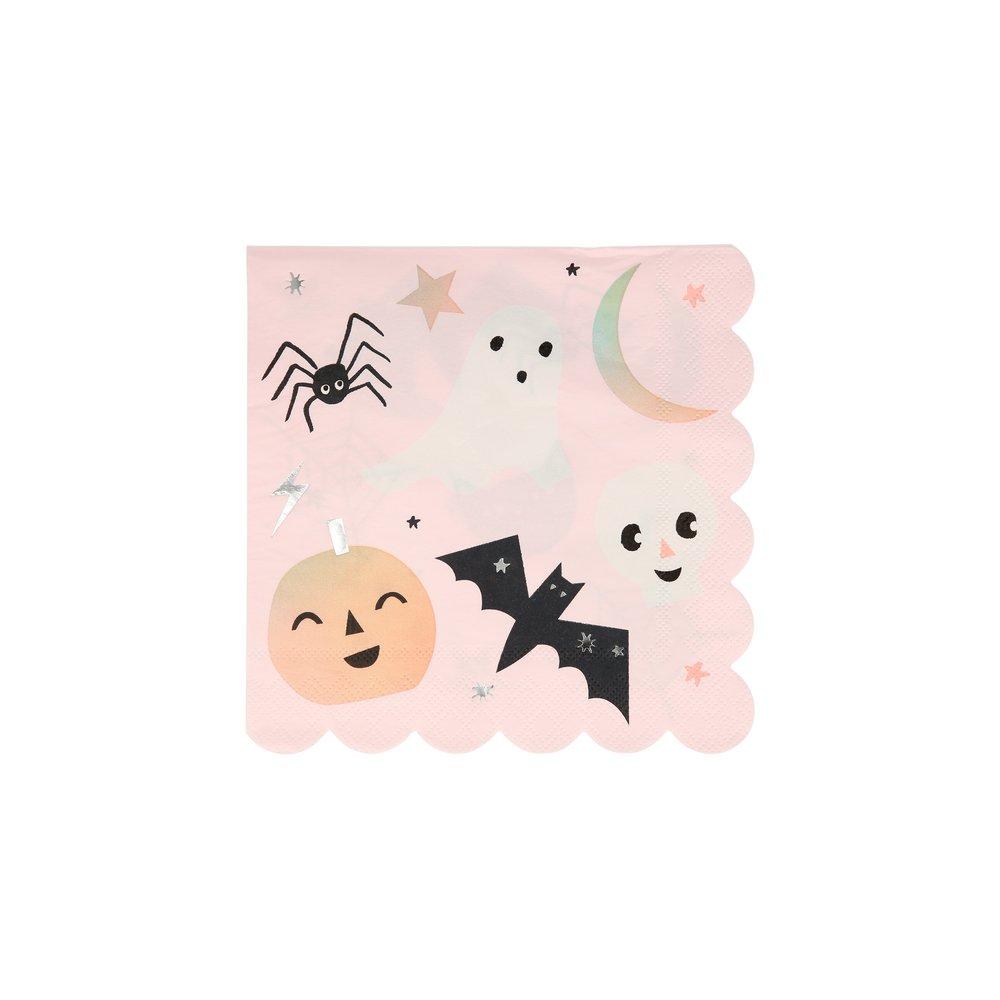 Pastel Halloween Large Napkins (Set of 16)