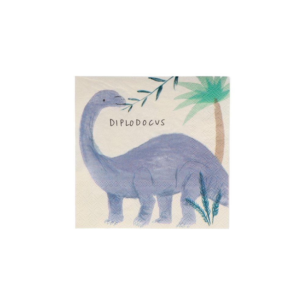 Dinosaur Kingdom Small Napkins (Set of 16)