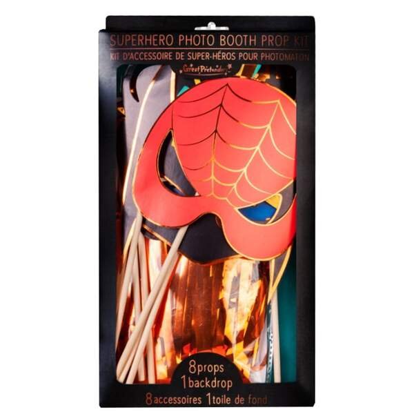 Super Hero Photo Booth Prop Kit