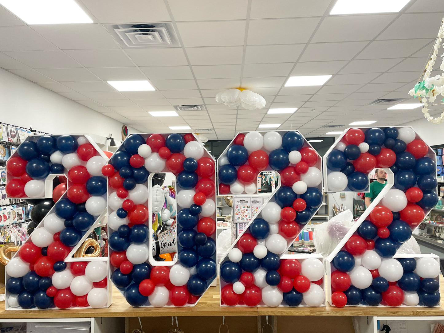 Custom Balloon Mosaic