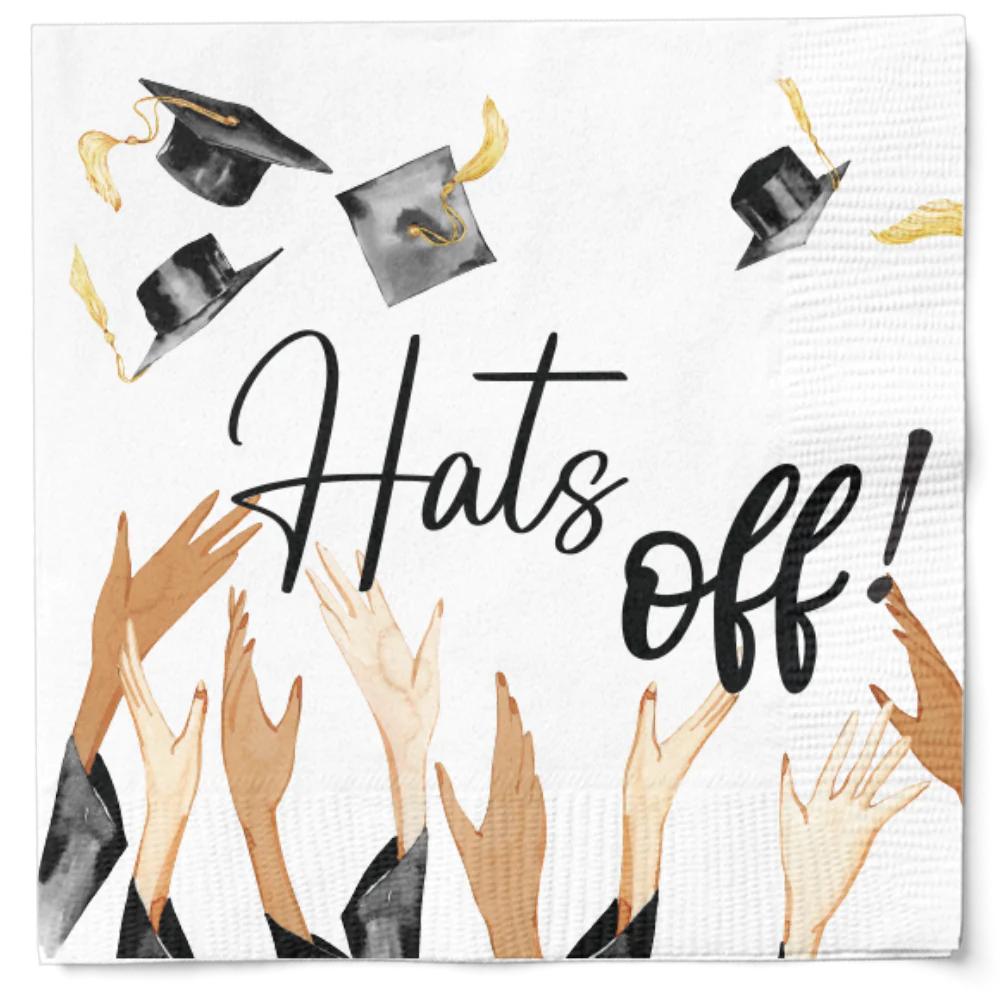 Cocktail Napkin Graduation 2 Ply
