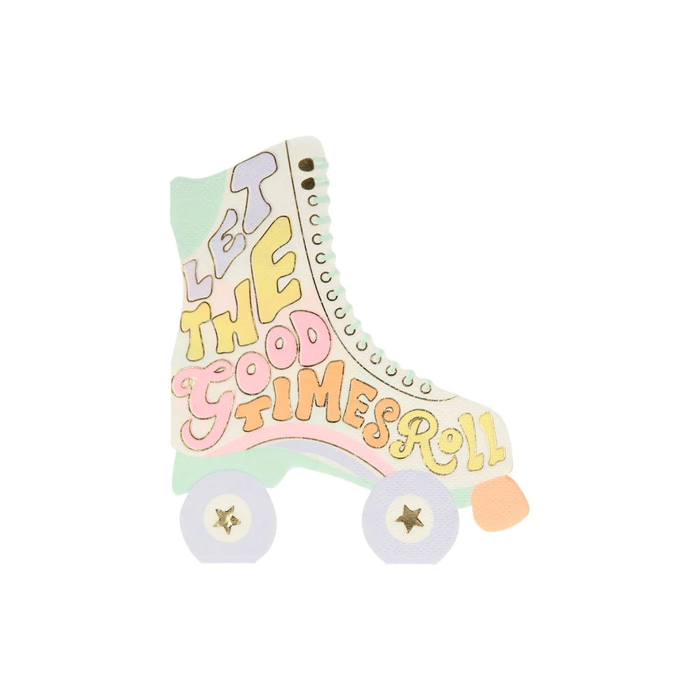 Roller Skate Napkins (set of 16)