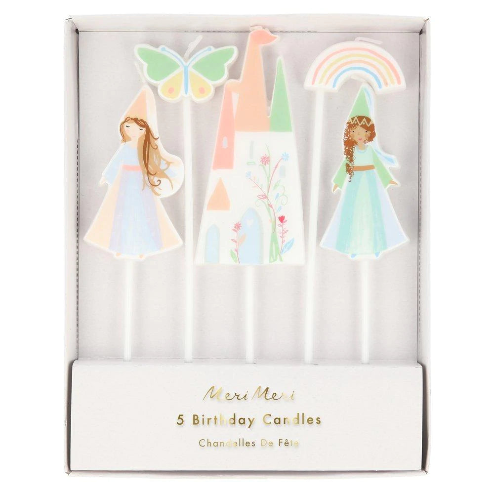 Magical Princess Candles (set of 5)