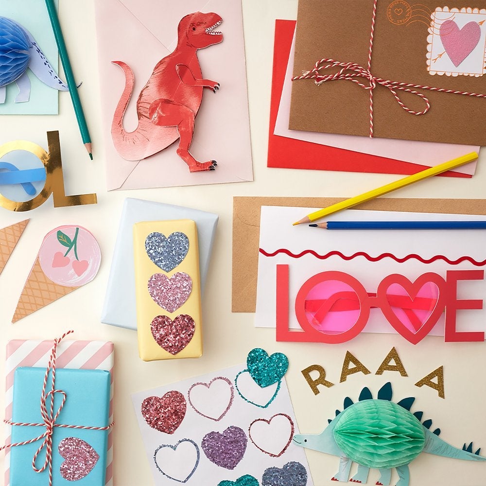 Dinosaur Valentine Cards (set of 12)