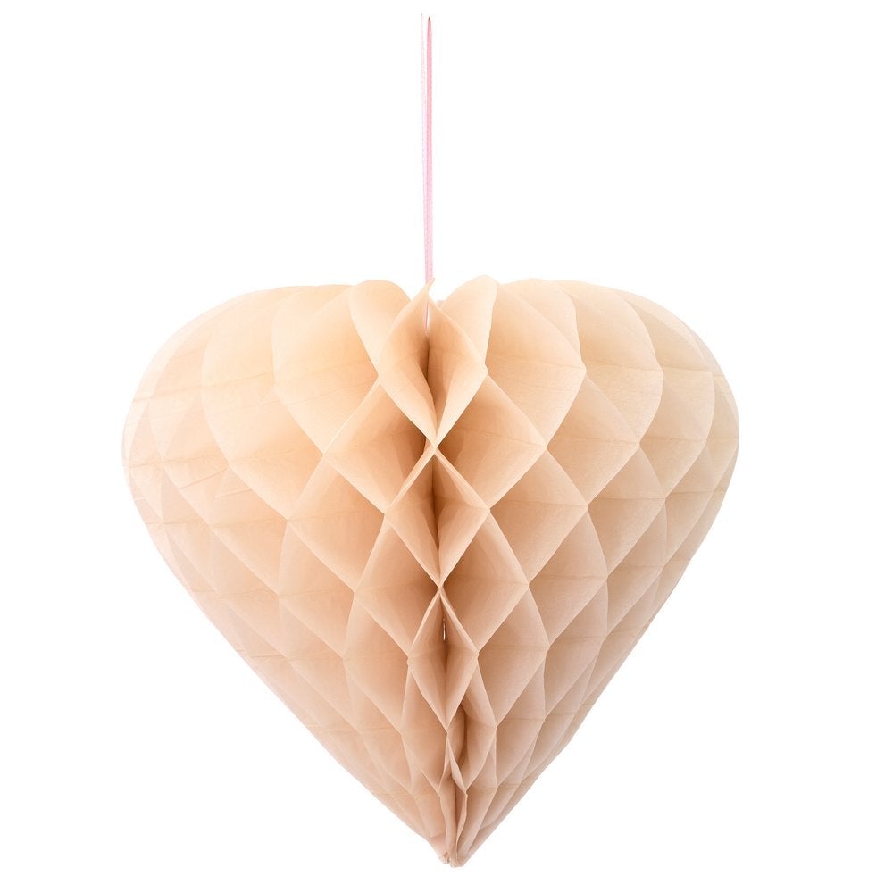 Heart Honeycomb Decorations (set of 6)