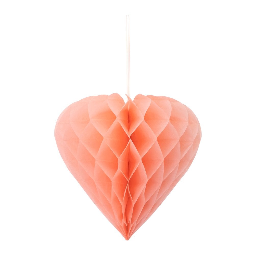 Heart Honeycomb Decorations (set of 6)