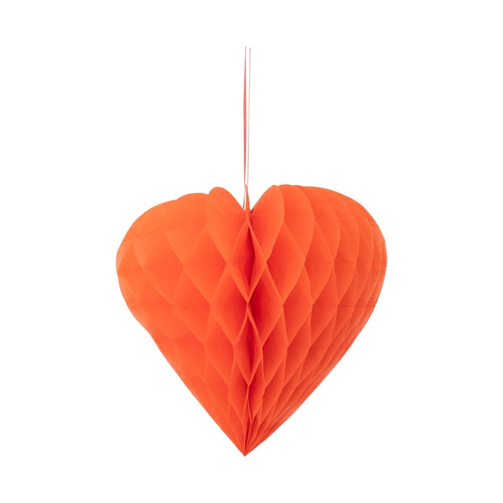 Heart Honeycomb Decorations (set of 6)