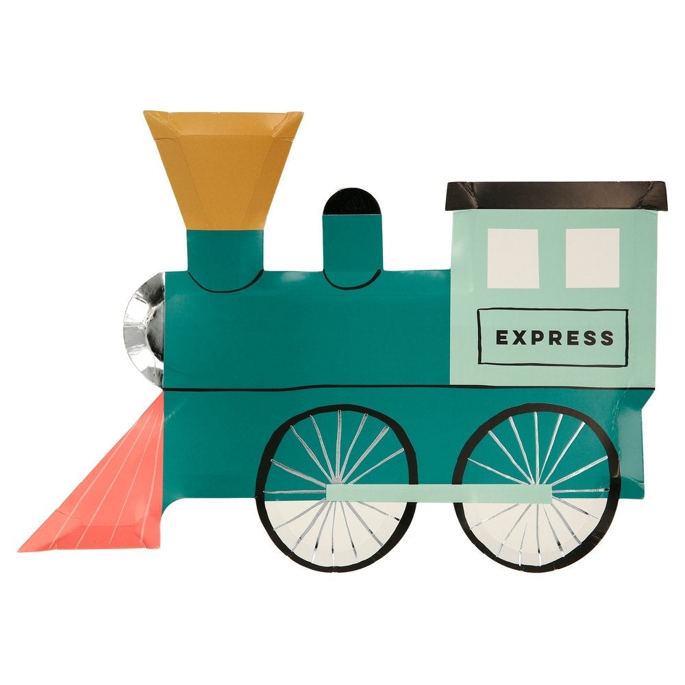 Train Plates (set of 8)