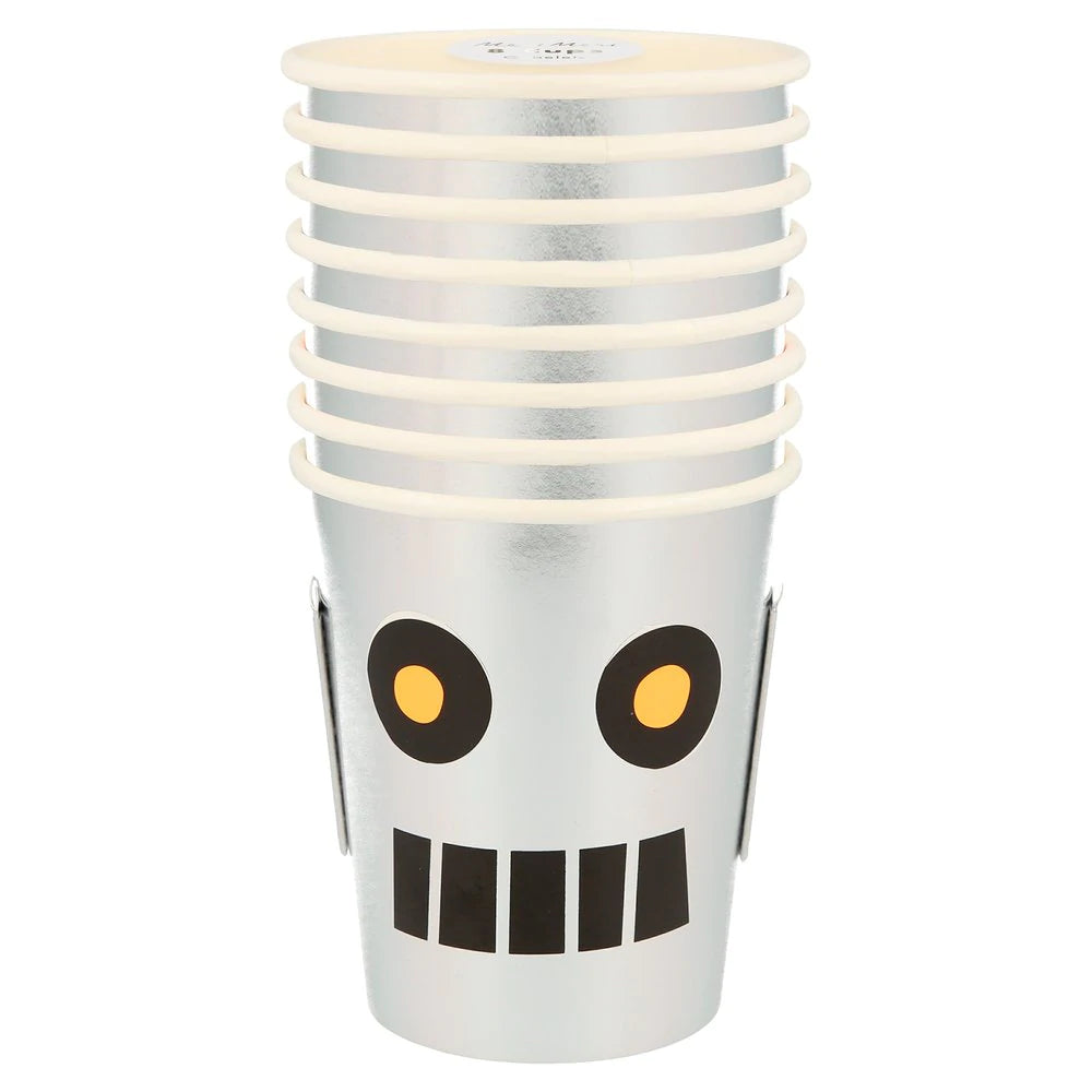 Robot Cups (x 8)