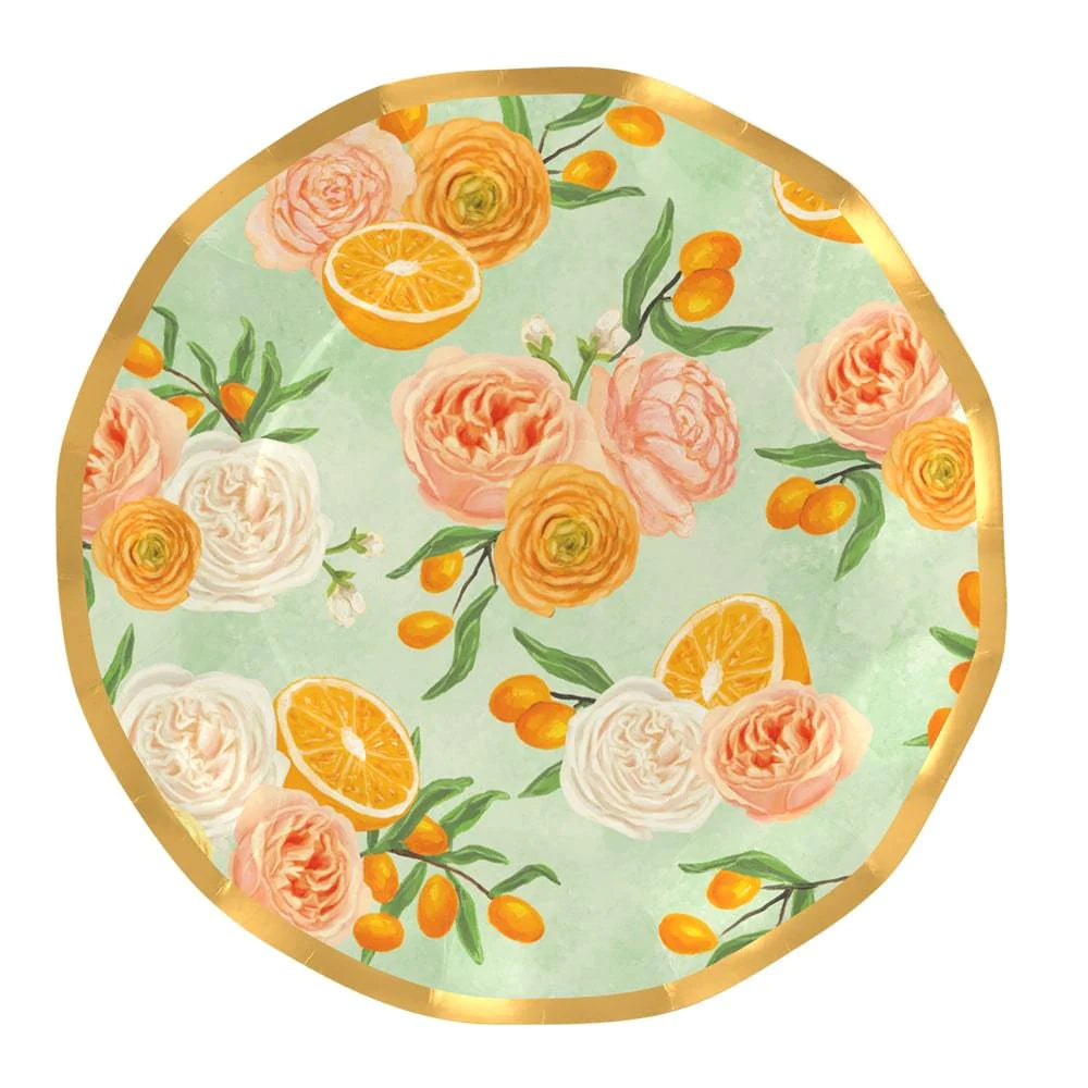 Wavy Dinner Plate Mimosa
