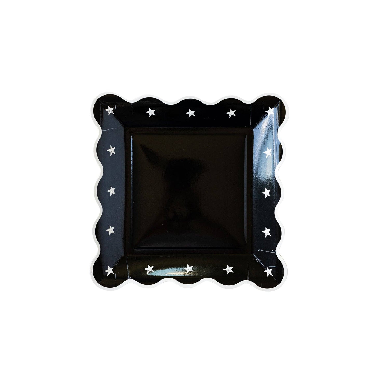 Night Sky Scallop Plate