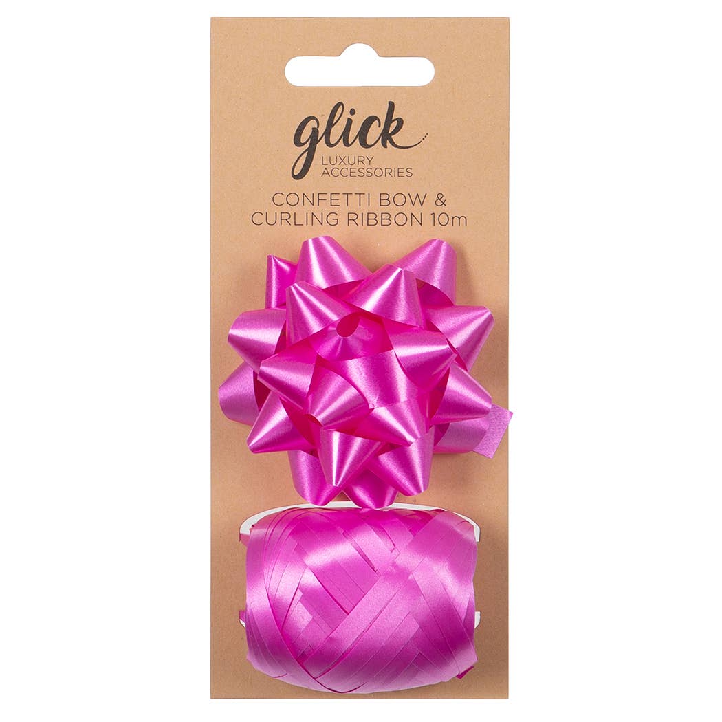 Hot Pink Curling Ribbon