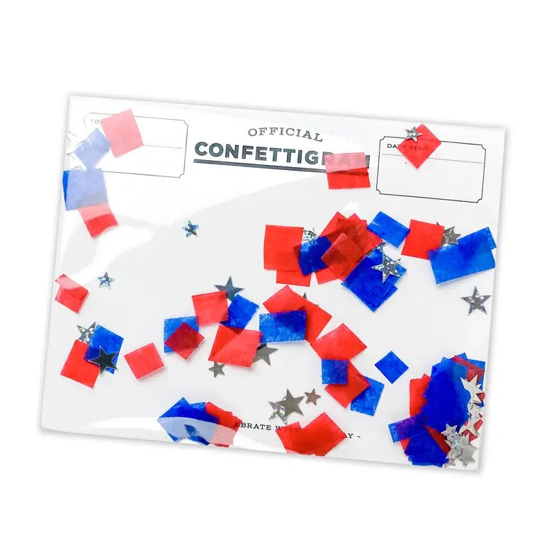 Stars & Stripes Confettigram