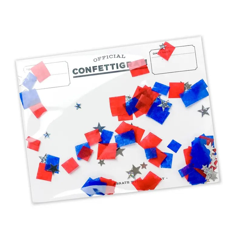 Stars & Stripes Confettigram
