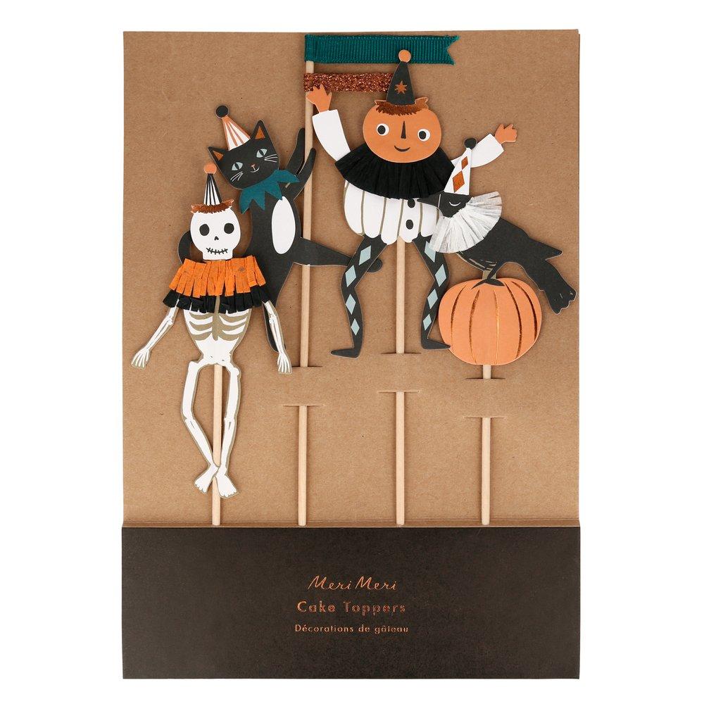 Vintage Halloween Cake Topper
