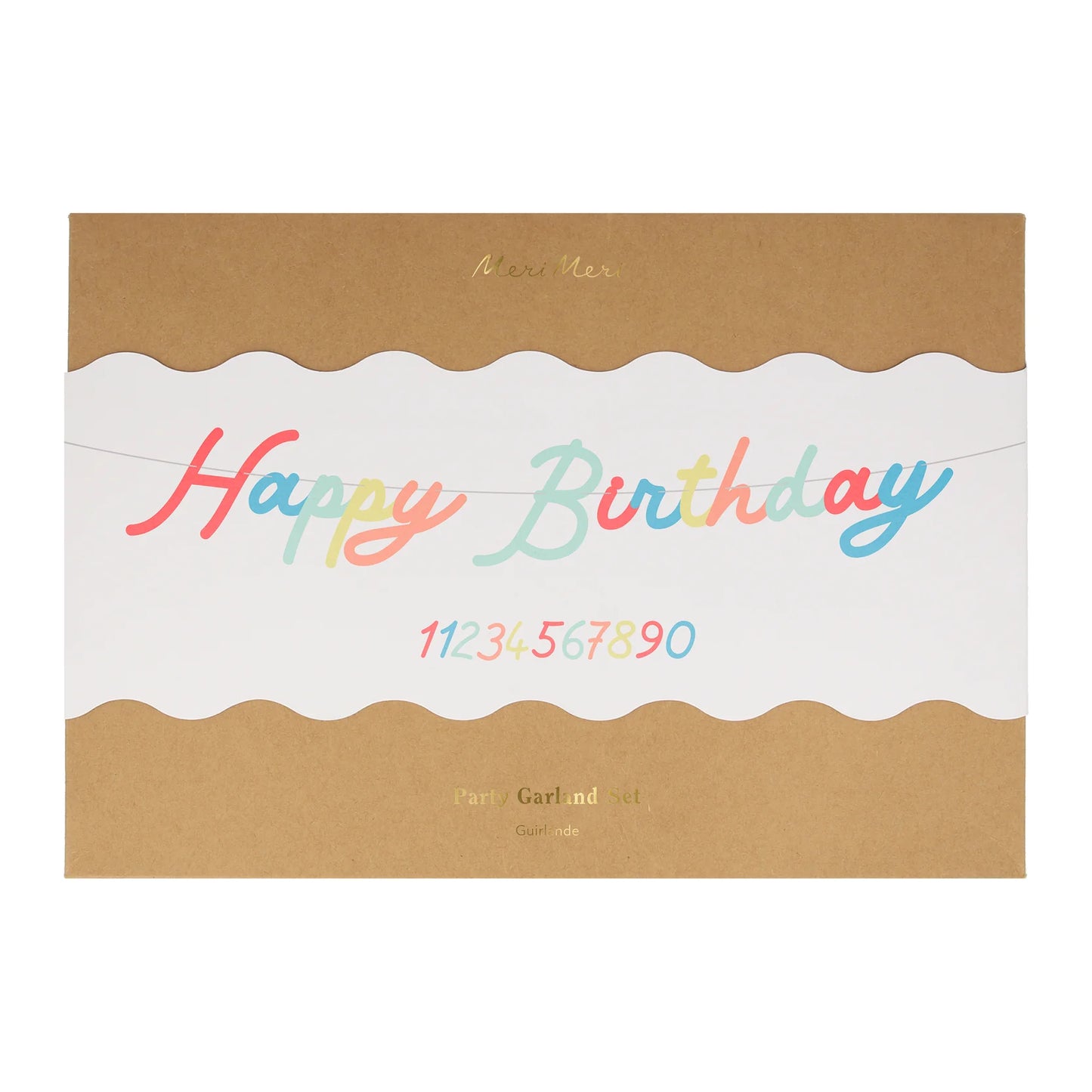 Bright Happy Birthday Garland Set
