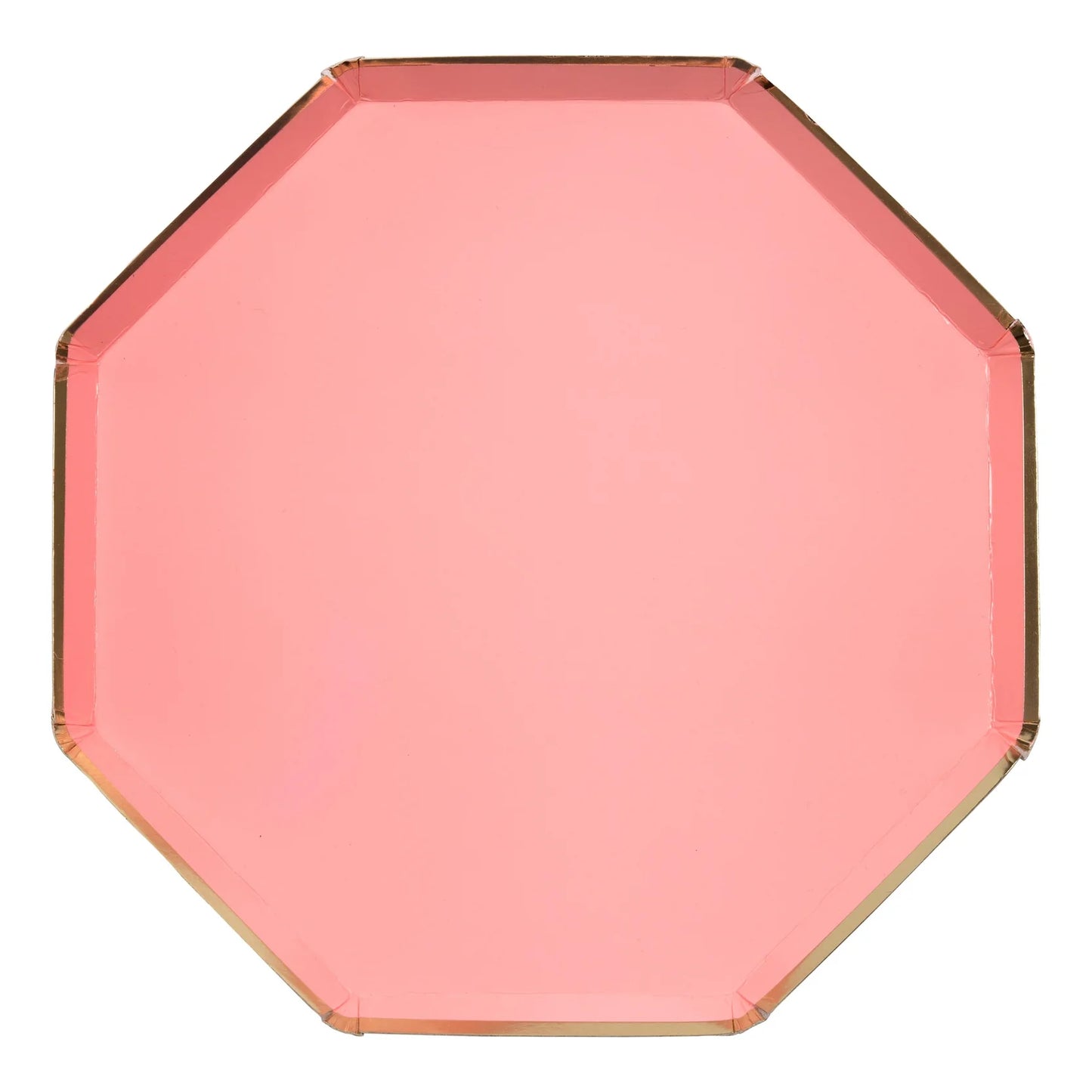Neon Coral Dinner Plates