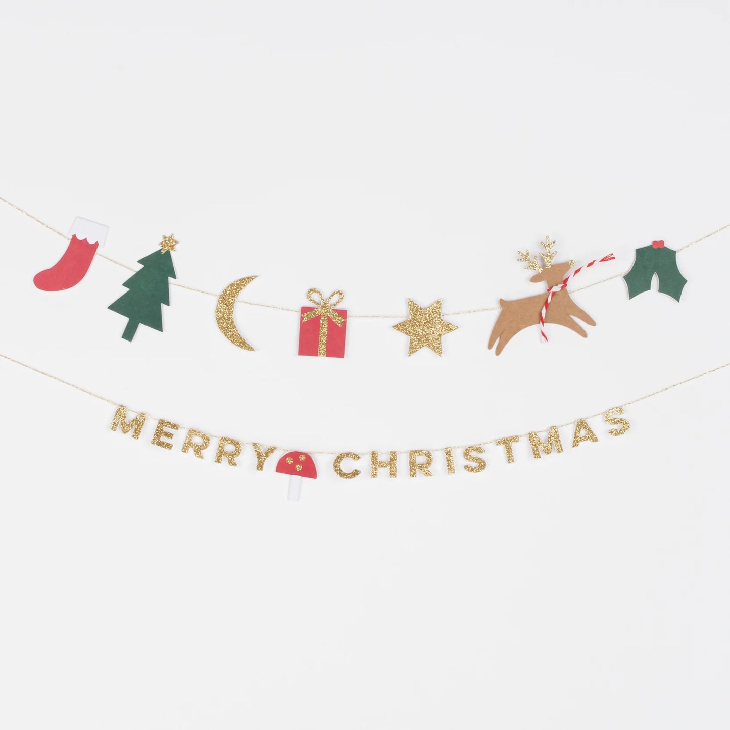 Merry Christmas Garland Card