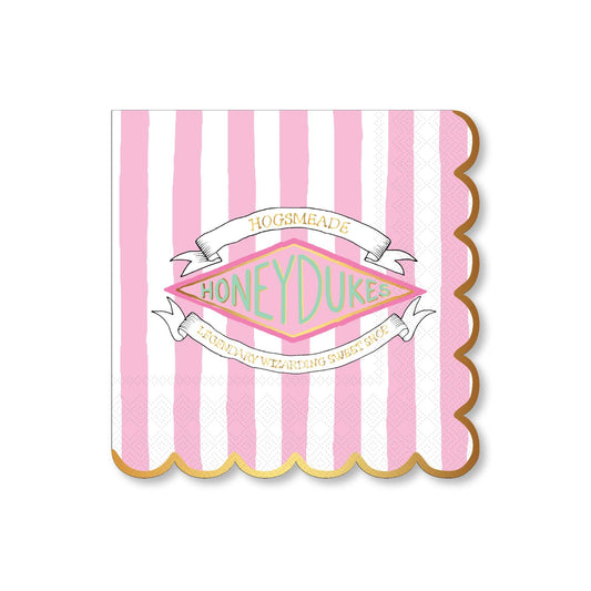 HARRY POTTER X BONJOUR FÊTE HONEYDUKES LARGE PINK STRIPE NAP