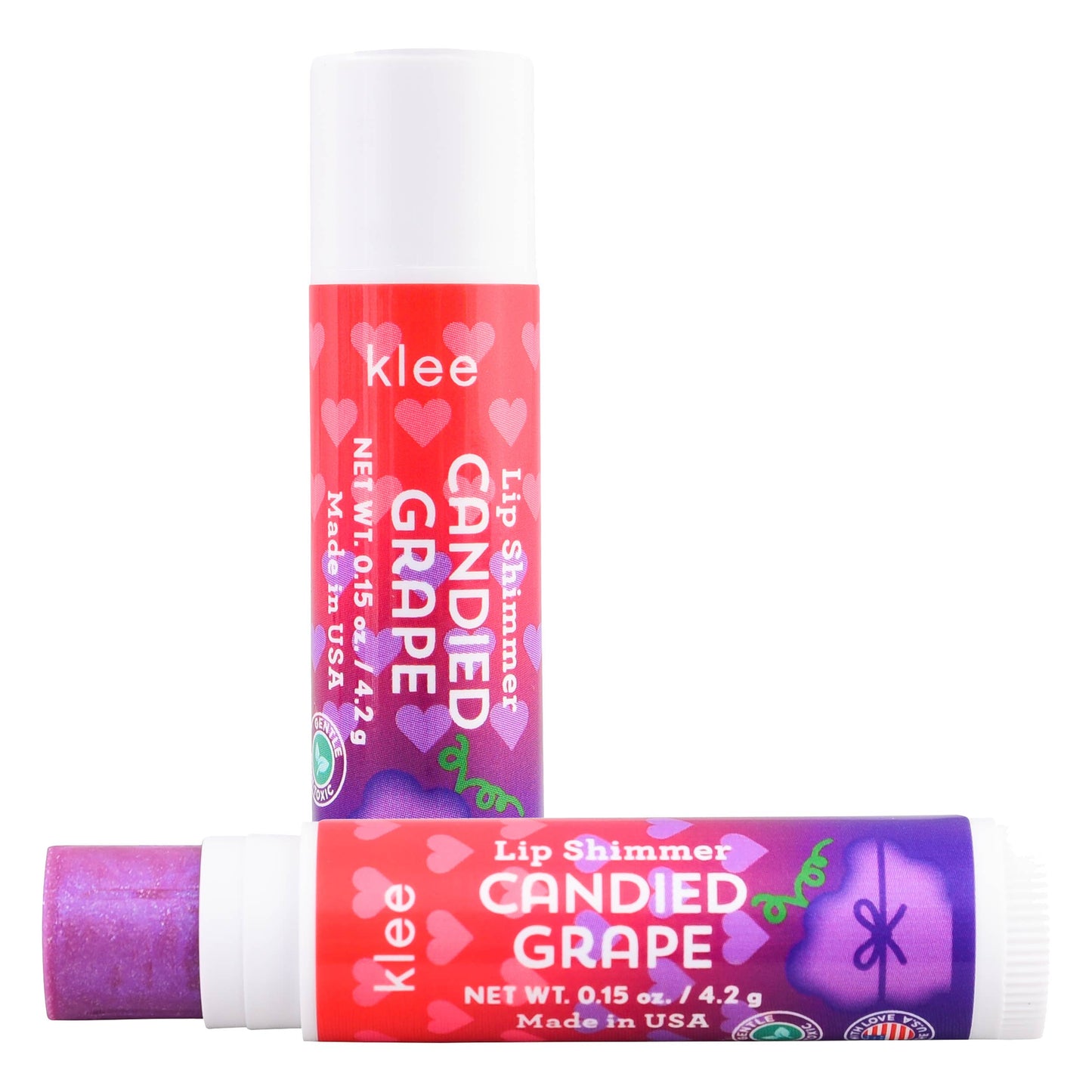 Strawberry Kiss - Natural Lip Shimmer: Strawberry Kiss