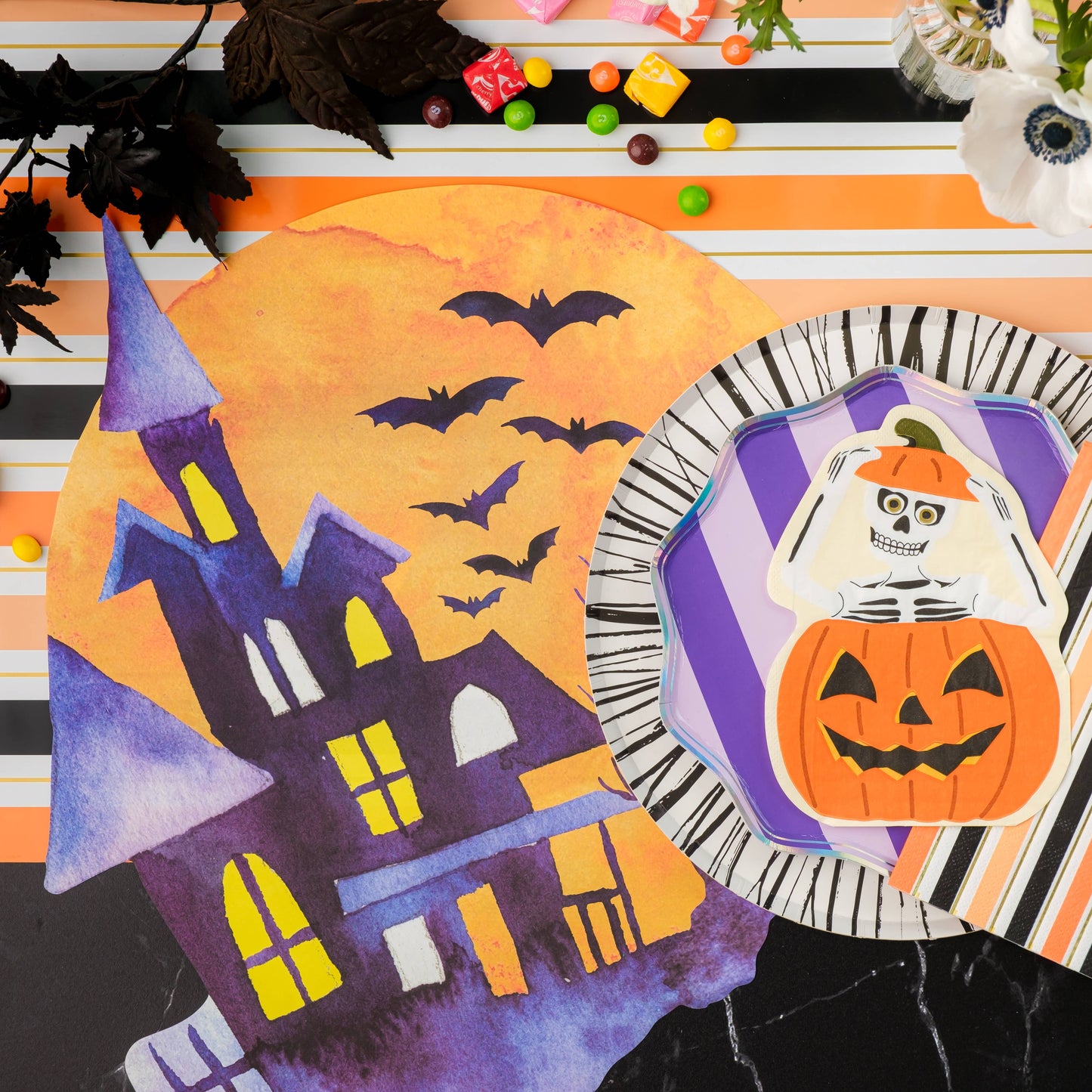 Happy Haunting Paper Placemat