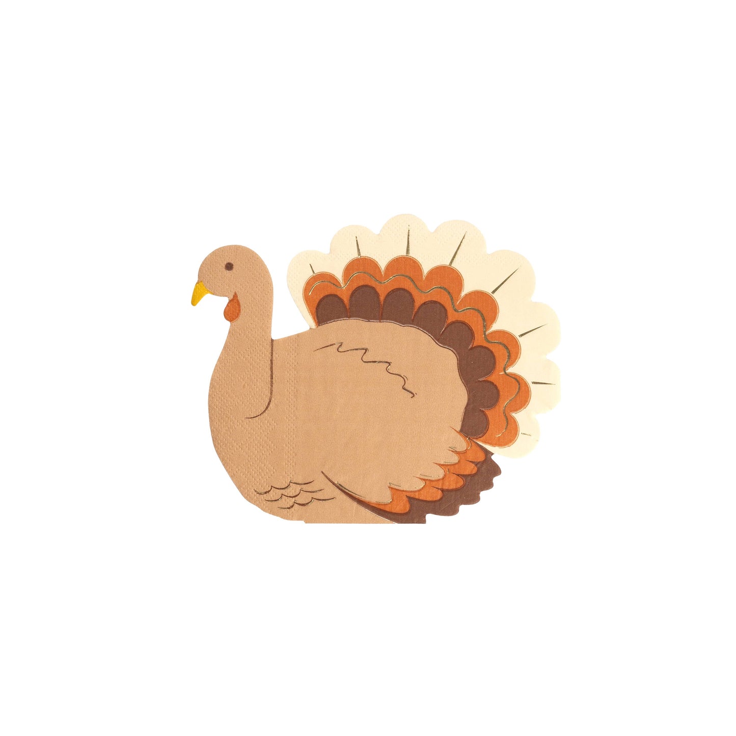 Harvest Turkey Napkins