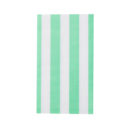 FRESH MINT SIGNATURE CABANA STRIPE GUEST TOWELS