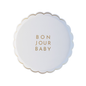 BONJOUR BABY BLANC WHITE SMALL PLATES