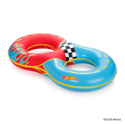 FUNBOY x Hot Wheels Kids Racetrack Double Tube Float (2-person)