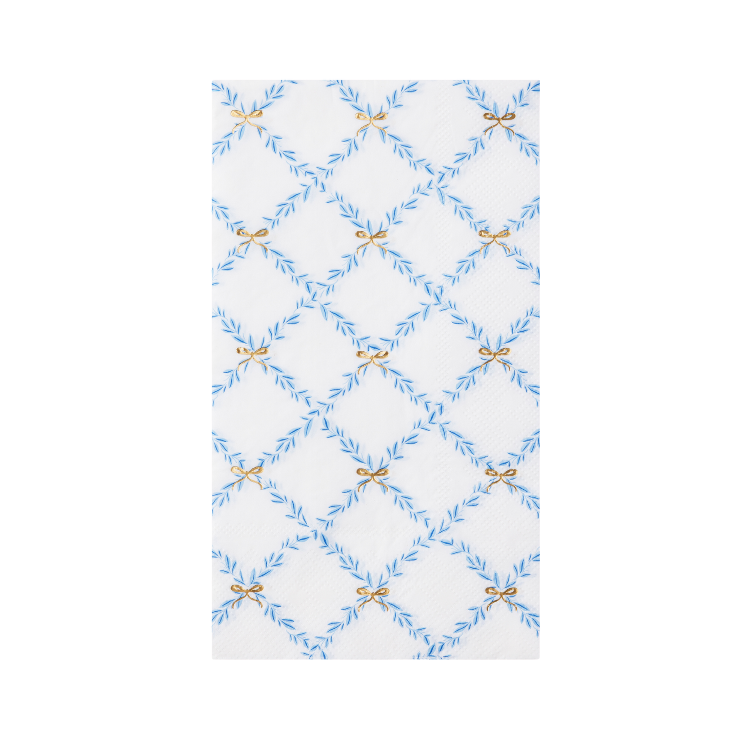SKY BLUE TRELLIS GUEST TOWELS