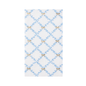SKY BLUE TRELLIS GUEST TOWELS