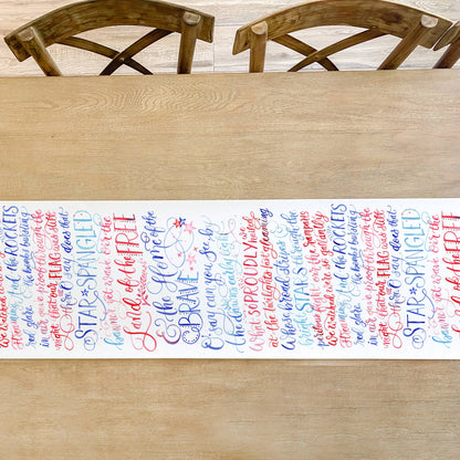 Star-Spangled Banner Table Runner