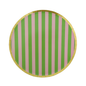 Camp Bachelorette Stripe Dinner Plates