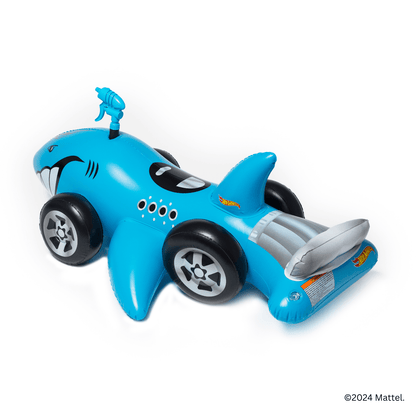 FUNBOY x Hot Wheels Kids Sharkruiser ™ Float w/ Water Squirter