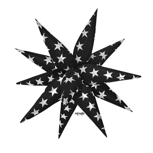 Charmed: Black Sparkle Starburst