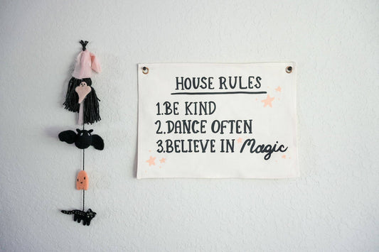 House Rules Banner - Believe in Magic