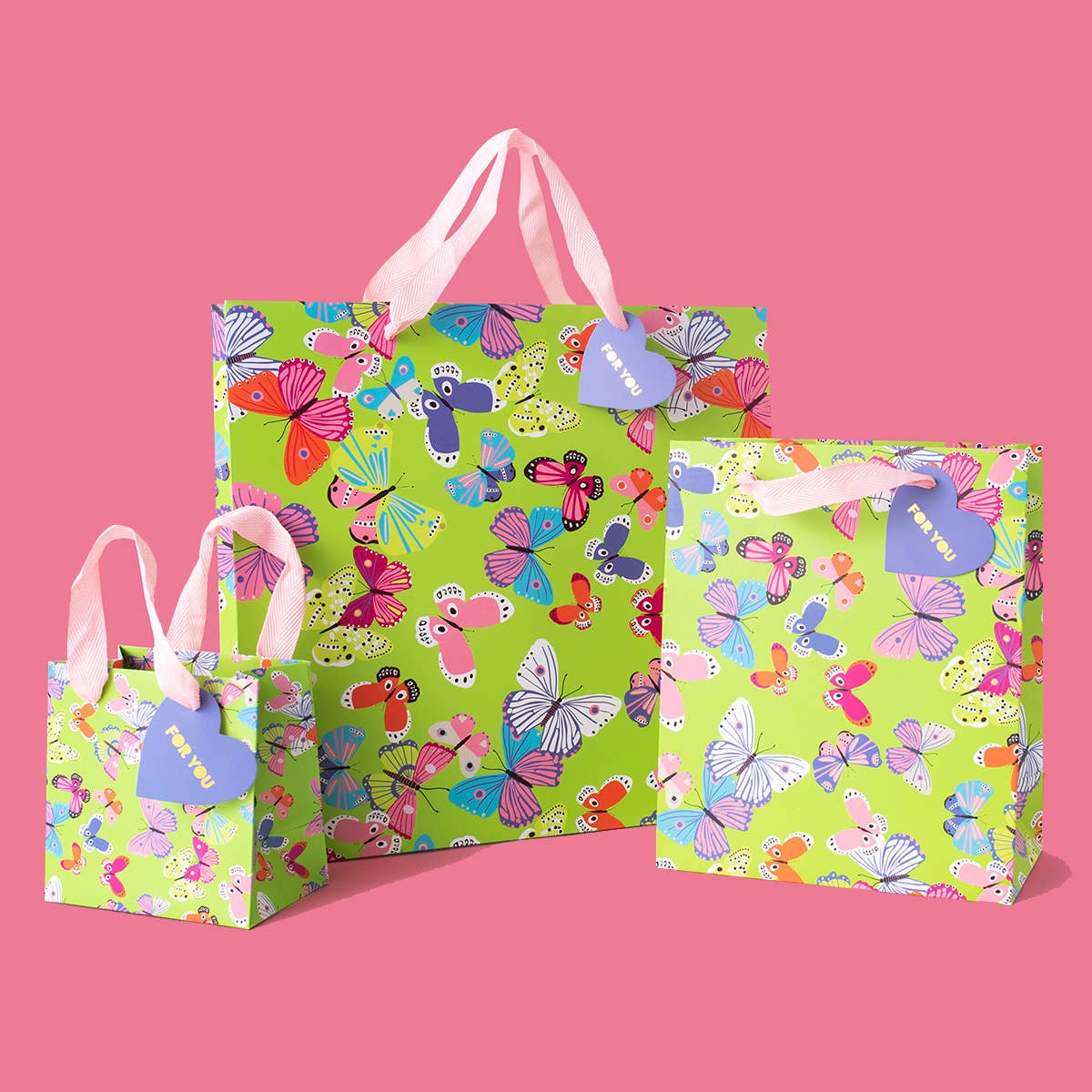 Gift Bags - Butterflies - Assorted Sizes to Choose From