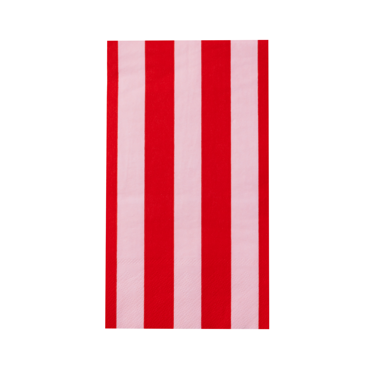 PINK & RED SIGNATURE CABANA STRIPE GUEST TOWELS