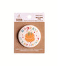 2.25" Hooray It's My Birthday Vintage Cake Button Pin Badge