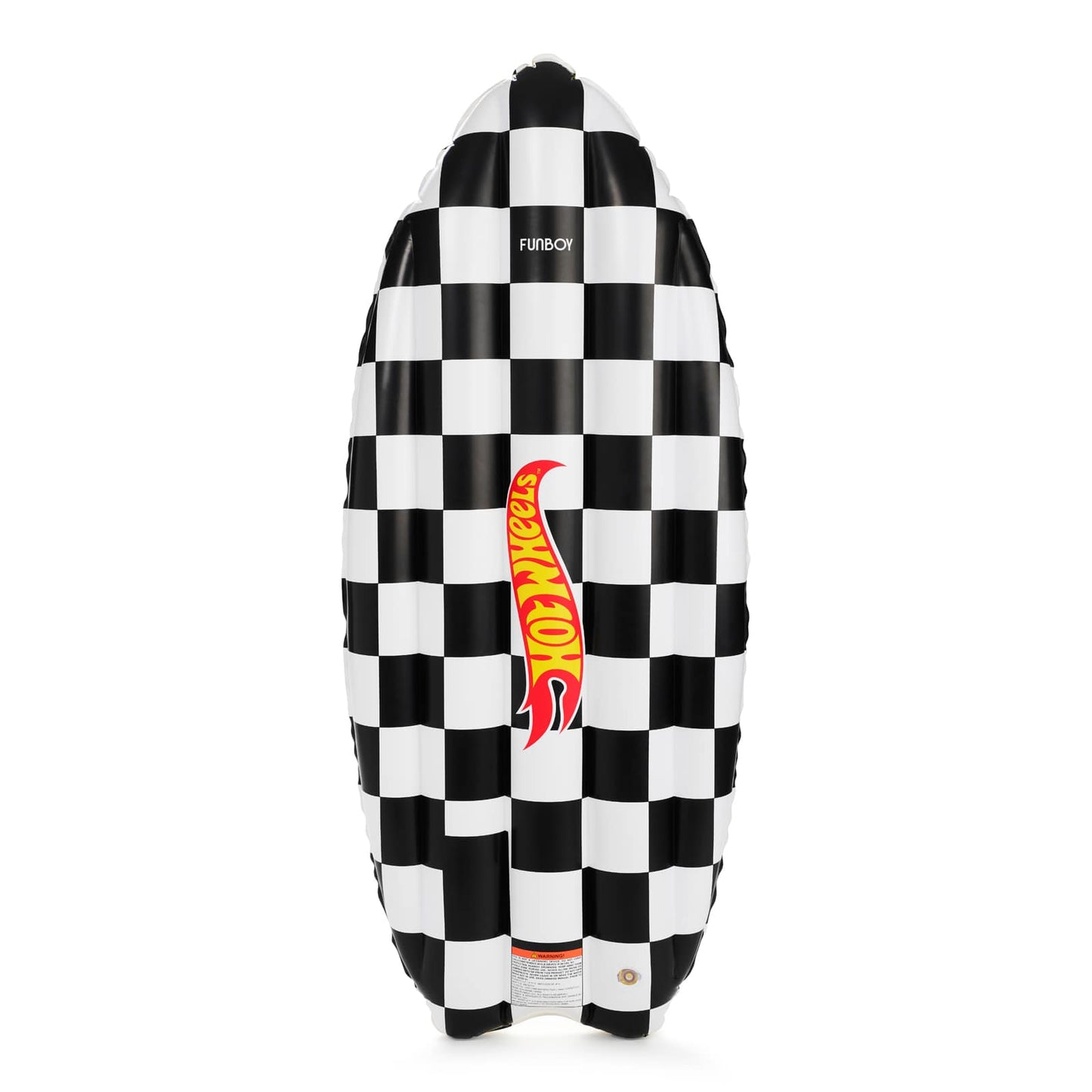 FUNBOY x Hot Wheels Checkered Flame Surfboard (Reversible) Float